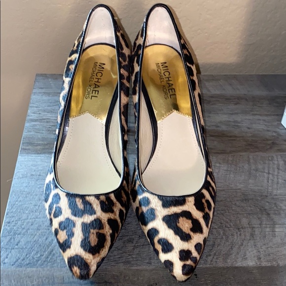 michael kors cheetah heels